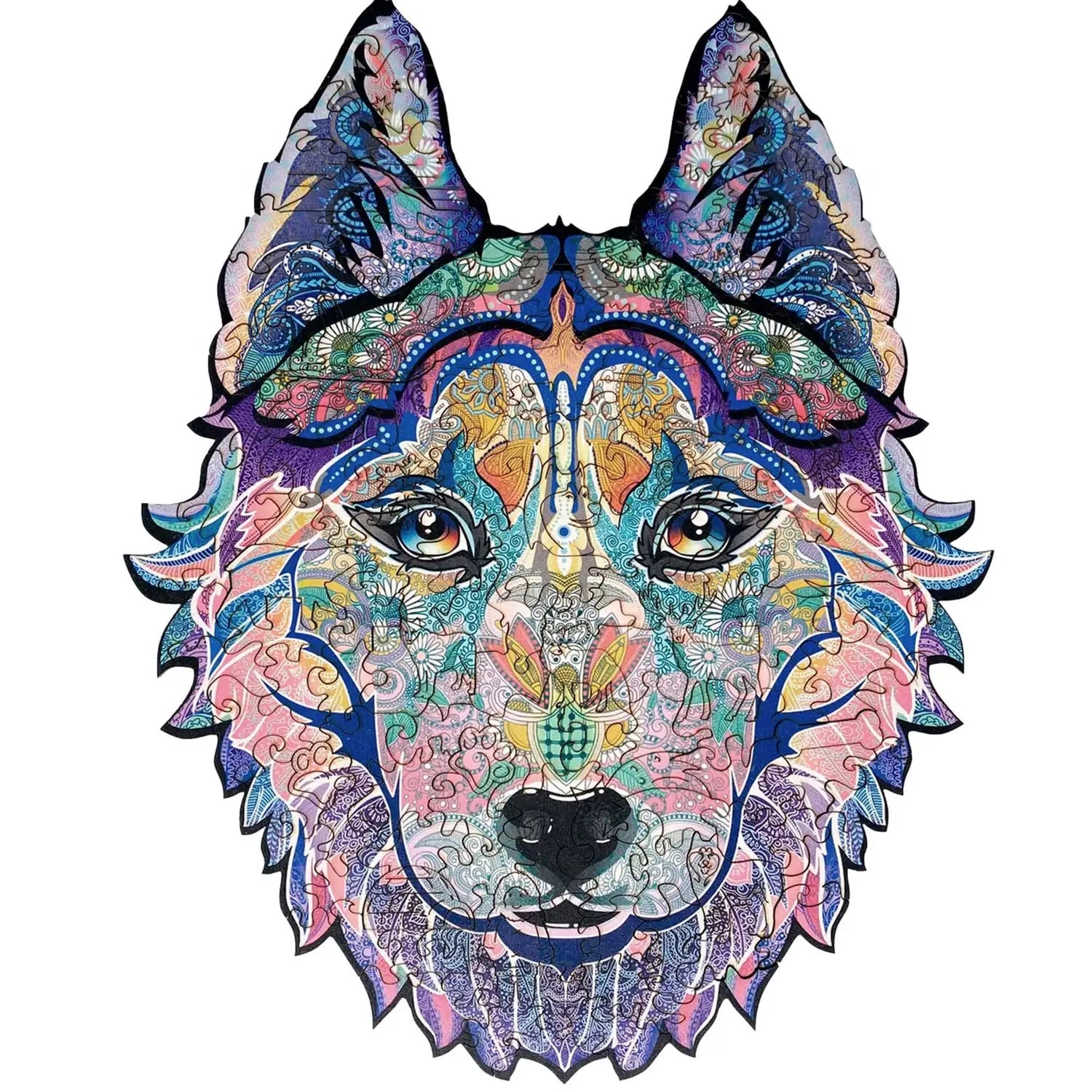 WOODEN JIGSAW PUZZLE HUSKY