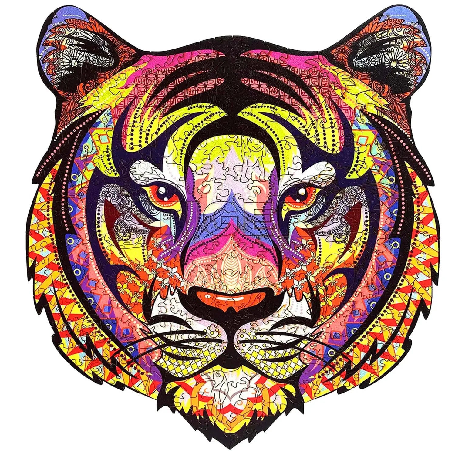 WOODEN JIGSAW PUZZLE TIGER