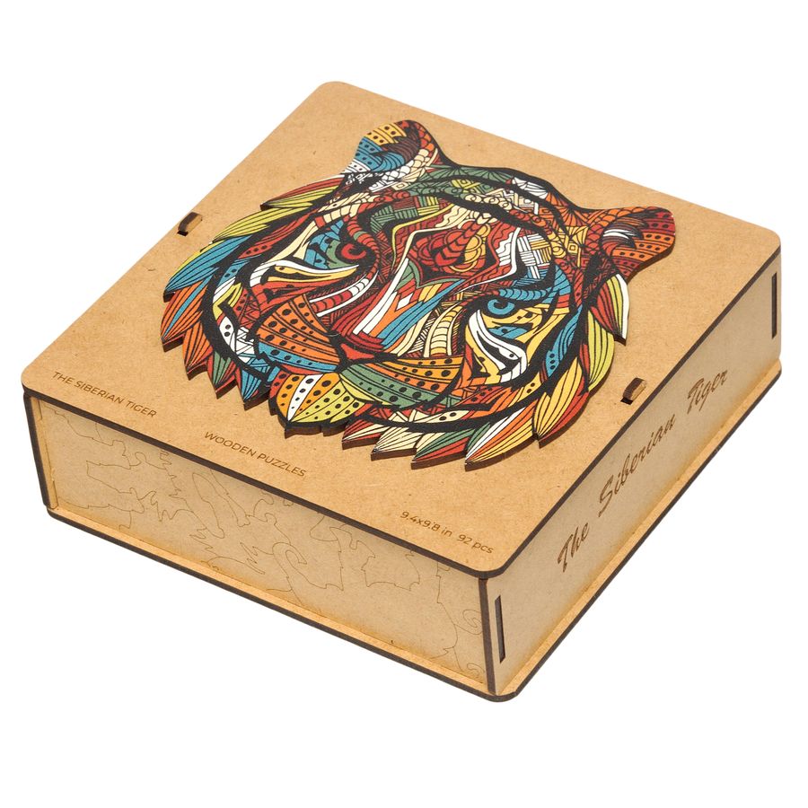 WOODEN JIGSAW PUZZLE GOLDY LION