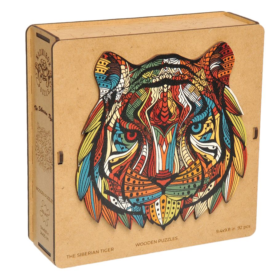 WOODEN JIGSAW PUZZLE GOLDY LION