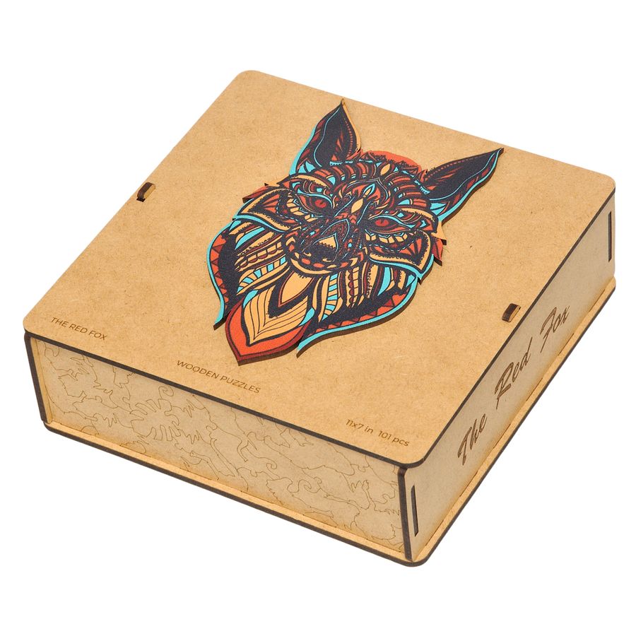 WOODEN JIGSAW PUZZLE GOLDY FOX