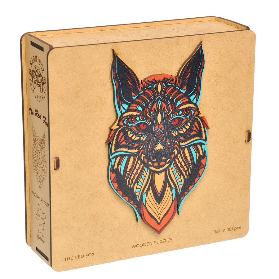 WOODEN JIGSAW PUZZLE GOLDY FOX