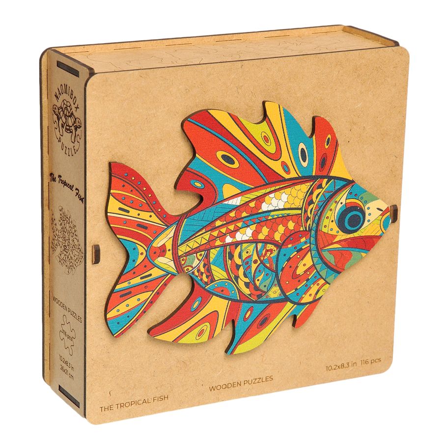 WOODEN JIGSAW PUZZLE GOLDY FISH